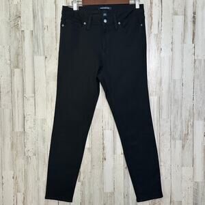 NWT Calvin Klein Skinny Jeans Size 10 Regular Dark Black Emo Goth Punk Grunge